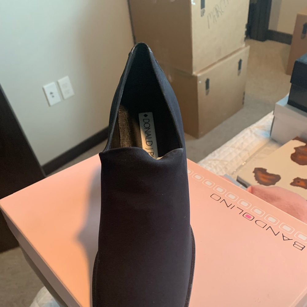 Donald Pliner stretch bootie